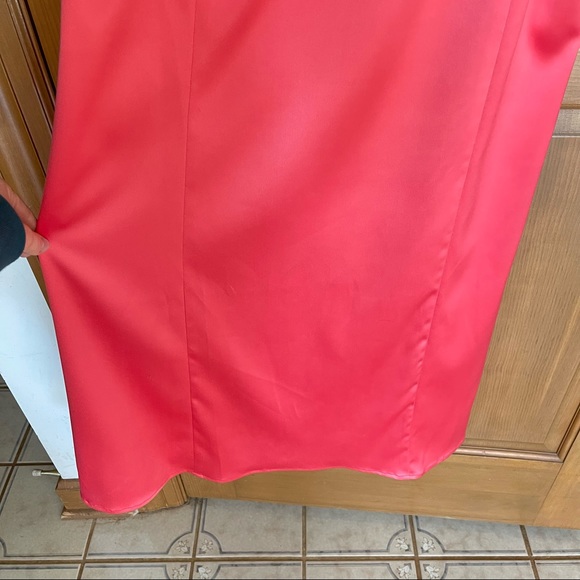 NWOT BCBGeneration Full Length Cut Out Evening Dress Size 10 - Picture 4 of 9